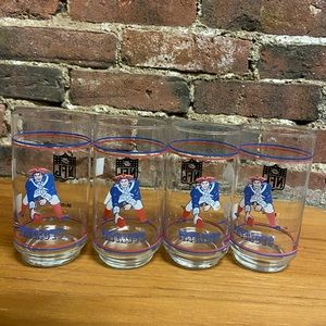 4 New England Patriots NFL Football Mobil Glasses
